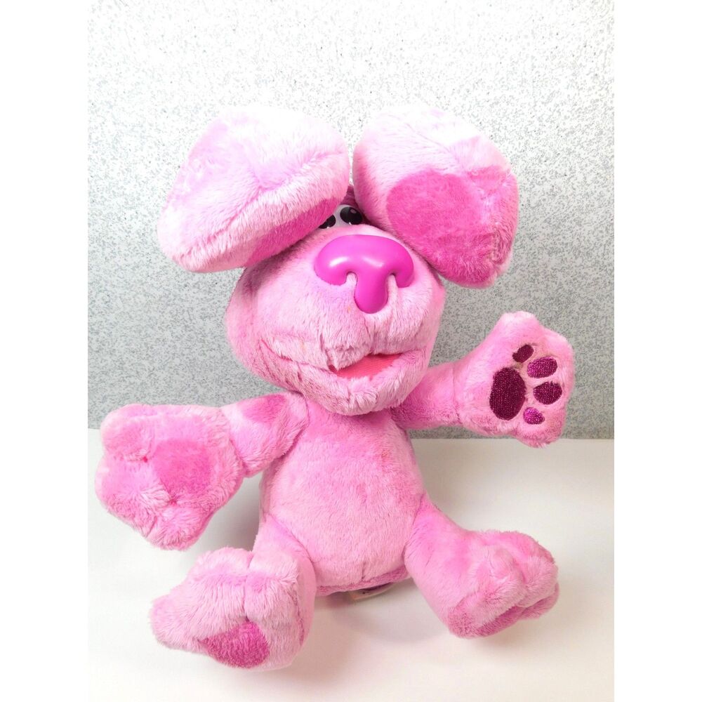Nickelodeon Blue’s Clues & You Magenta Peek-A-Boo Plush Animated Sound Tested
